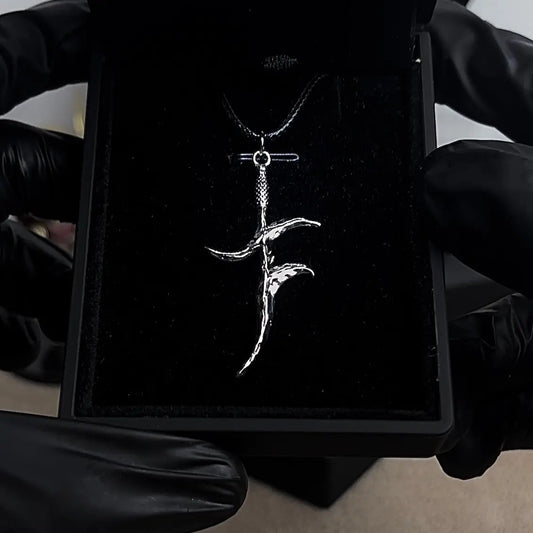 BLACK KNIFE PENDANT
