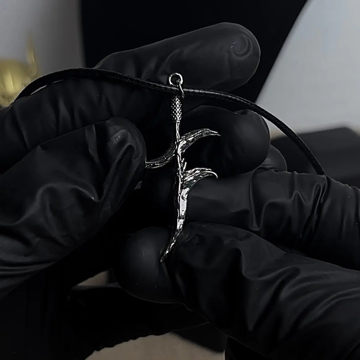 BLACK KNIFE PENDANT