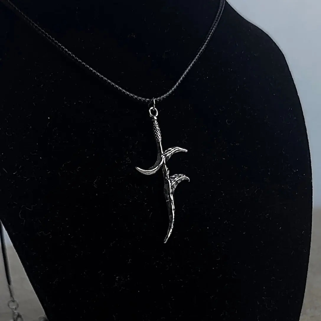 BLACK KNIFE PENDANT
