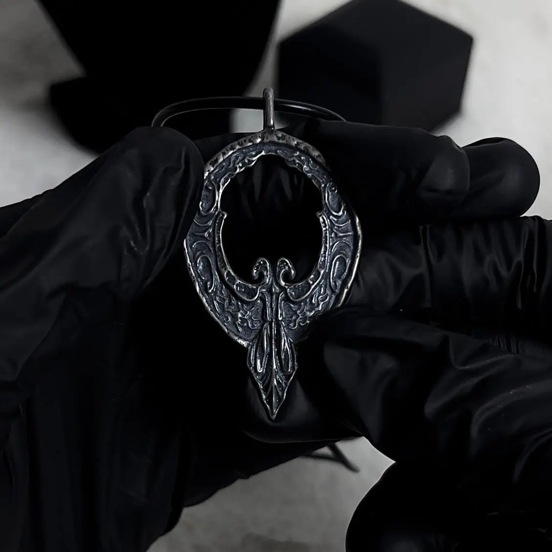 CROW HUNTER PENDANT